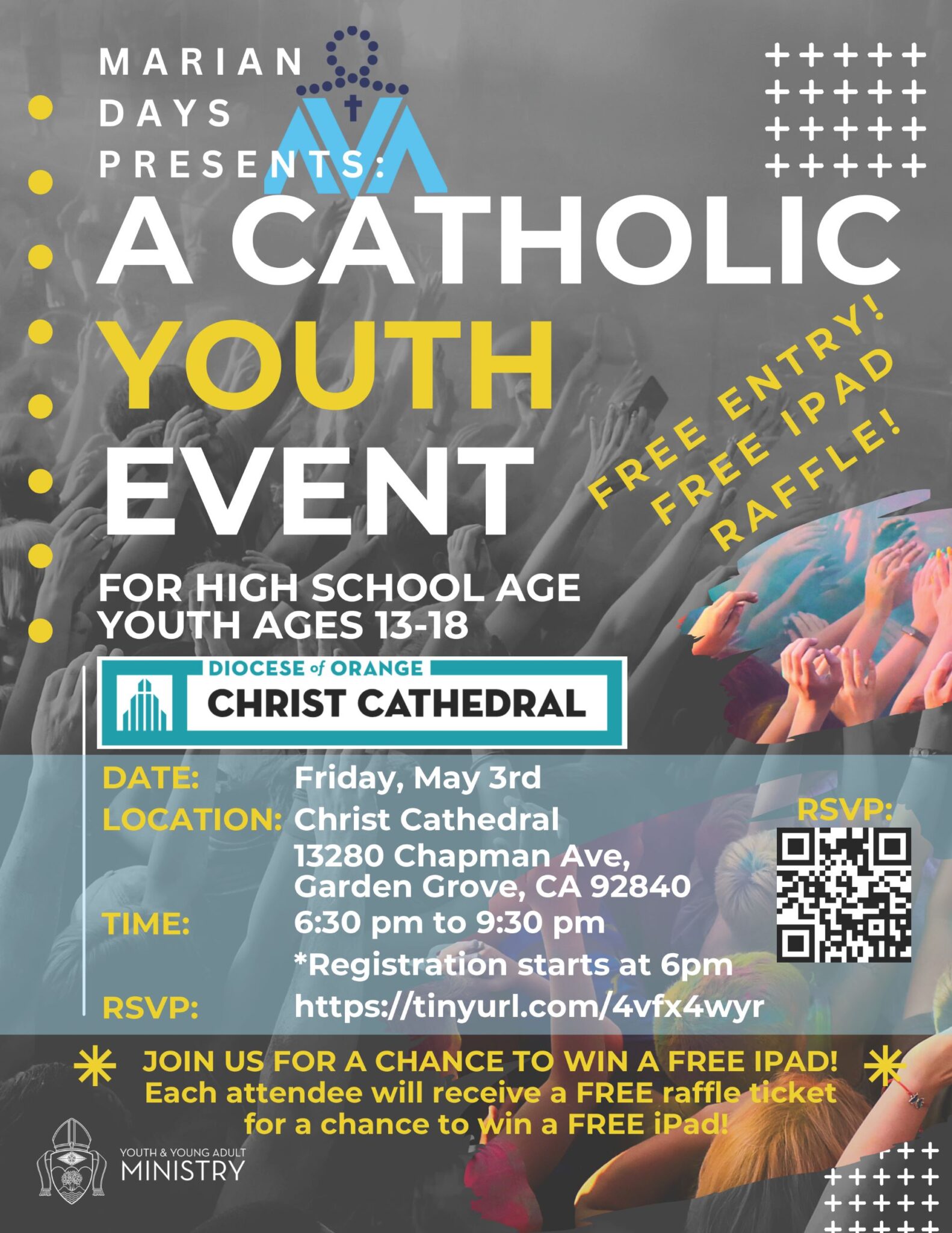 Marian Youth Night at Christ Cathedral Presented By Marian Days 2024