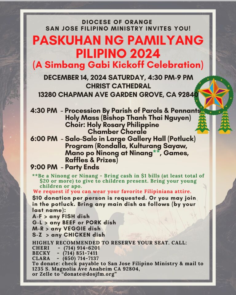 Paskuhan Ng Pamilyang Pilipino 2024 A Simbang Gabi Kickoff